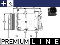 mahleoriginal Kompressor, Klimaanlage Mahle Original ACP 864 000P
