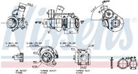 Turbocharger NISSENS 93147