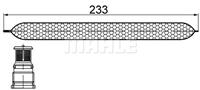 Mahle Original Trockner, Klimaanlage  AD 249 000S