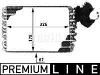 Mahle Original Verdampfer, Klimaanlage  AE 32 000P