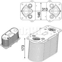 Intercooler MAHLE CI 232 000P