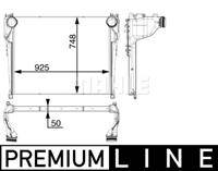 Mahle Original Ladeluftkühler  CI 234 000P