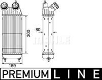 Mahle Original Ladeluftkühler  CI 171 000P