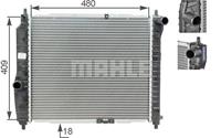 Mahle Original Kühler, Motorkühlung  CR 1309 000S