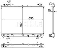 suzuki Radiateur CR1871000S