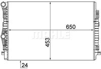 mahleoriginal Kühler, Motorkühlung Mahle Original CR 2055 001S