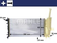 Mahle Original Kühler, Motorkühlung  CR 1108 000S