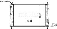 Mahle Original Kühler, Motorkühlung  CR 1137 000S