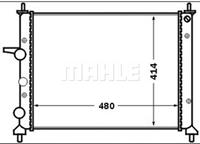 Mahle Original Kühler, Motorkühlung  CR 1442 000S