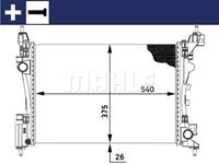 Mahle Original Kühler, Motorkühlung  CR 773 000S