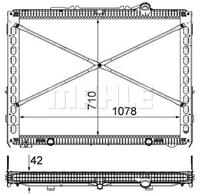 Mahle Original Kühler, Motorkühlung  CR 2097 000P