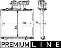 Mahle Original Kühler, Motorkühlung  CR 770 000P