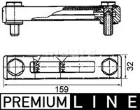 Mahle Original Niveauschalter, Kühlmittelmangelanzeige  CRTX 1 000P