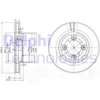 Delphi Bremsscheibe  BG3272