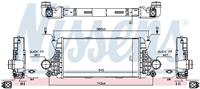 mercedes Intercooler, inlaatluchtkoeler 96332