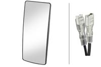 Hella Spiegelglas, Außenspiegel beidseitig  9MX 562 841-002