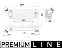 peugeot Intercooler, inlaatluchtkoeler CI613000P