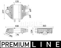 bmw Intercooler, inlaatluchtkoeler CI618000P