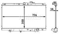 Mahle Original Kühler, Motorkühlung  CR 202 000S