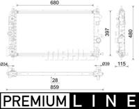 opel Radiateur CR2591000P