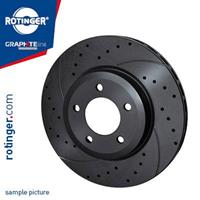 ROTINGER Bremsscheibe Hinterachse  RT 20357-GL T5