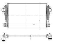 Volkswagen Intercooler, inlaatluchtkoeler 309038