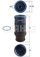 Mahle Original Kraftstofffilter  KC 629D