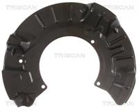 Spritzblech, Bremsscheibe Vorderachse links Triscan 8125 11101