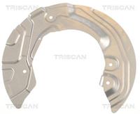 Spritzblech, Bremsscheibe Vorderachse links Triscan 8125 11106