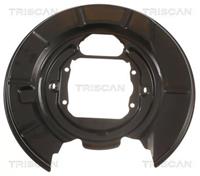 Spritzblech, Bremsscheibe Hinterachse links Triscan 8125 11218