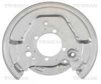 Triscan Spritzblech, Bremsscheibe Hinterachse rechts  8125 13204