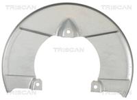 Triscan Spritzblech, Bremsscheibe Vorderachse  8125 15109