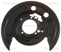 Triscan Spritzblech, Bremsscheibe Hinterachse links  8125 15201
