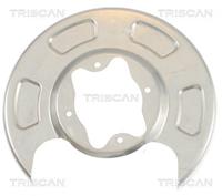 Spritzblech, Bremsscheibe Hinterachse links Triscan 8125 18207
