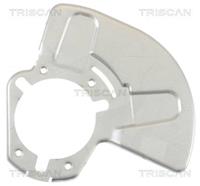 Triscan Spritzblech, Bremsscheibe Vorderachse links  8125 24105