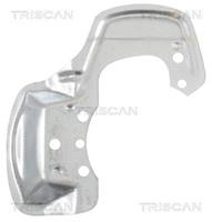 Spritzblech, Bremsscheibe Vorderachse links Triscan 8125 24109