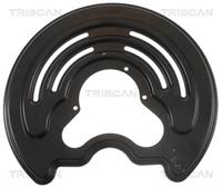 Triscan Spritzblech, Bremsscheibe Hinterachse links  8125 25205