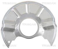 Triscan Spritzblech, Bremsscheibe Vorderachse  8125 27116