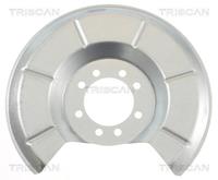 Spritzblech, Bremsscheibe Hinterachse Triscan 8125 27205
