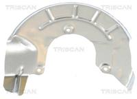 Triscan Spritzblech, Bremsscheibe Vorderachse links  8125 29103