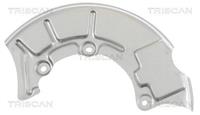 Triscan Spritzblech, Bremsscheibe Vorderachse links  8125 29107