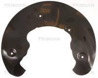 Spritzblech, Bremsscheibe Vorderachse links Triscan 8125 29109