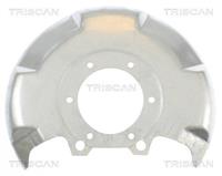 Spritzblech, Bremsscheibe Vorderachse links Triscan 8125 29143