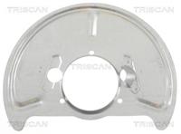 Spritzblech, Bremsscheibe Vorderachse links Triscan 8125 29146