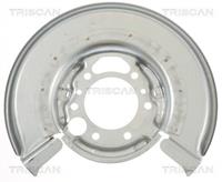Spritzblech, Bremsscheibe Hinterachse links Triscan 8125 29219