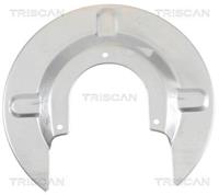 Spritzblech, Bremsscheibe Hinterachse Triscan 8125 29236