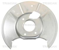 Triscan Spritzblech, Bremsscheibe Hinterachse links  8125 50203