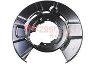Metzger Spritzblech, Bremsscheibe Hinterachse links  6115425