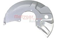 Metzger Spritzblech, Bremsscheibe Vorderachse links  6115431