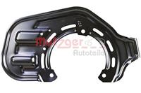 Metzger Spritzblech, Bremsscheibe Vorderachse rechts  6115464